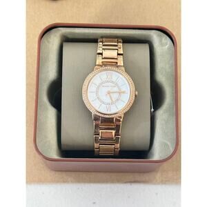Michael Kors Gabbi MK3961 Women's Rose Gold Tone Stainless Crystal Watch